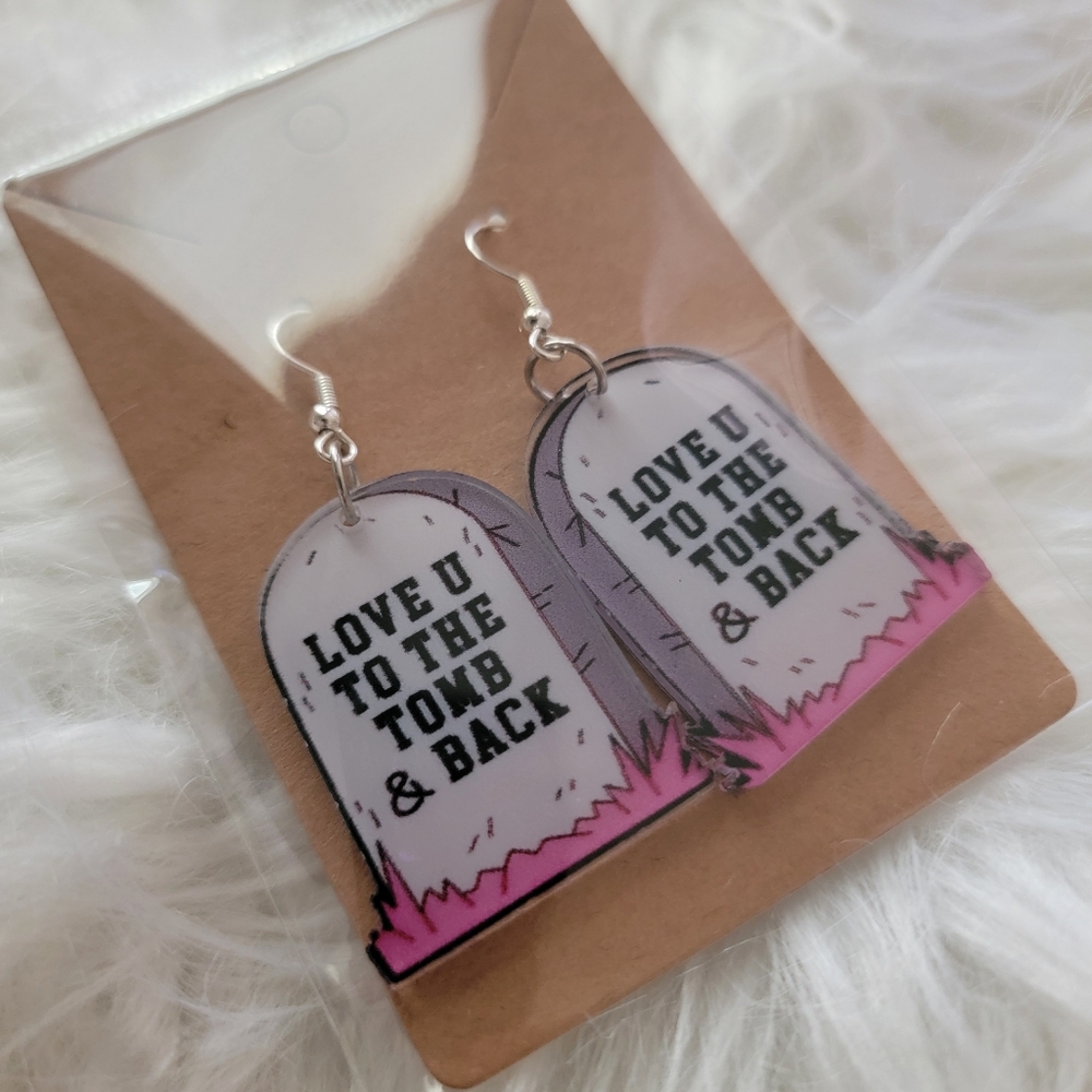 👻8 Final!! Love U to the Tomb & Back Earrings